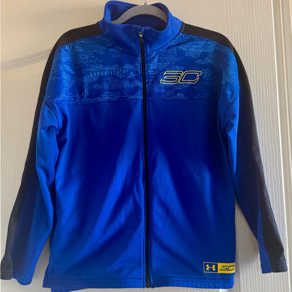 Underarmour Kids Blue and Black Jacket